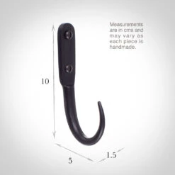 10cm Barn Wall Hook In Matt Black 8 10cm Barn Wall Hook In Matt Black -LOLYPO Spare Parts Shop 529mb 13