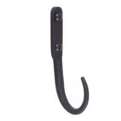 9cm Barn Wall Hook In Matt Black