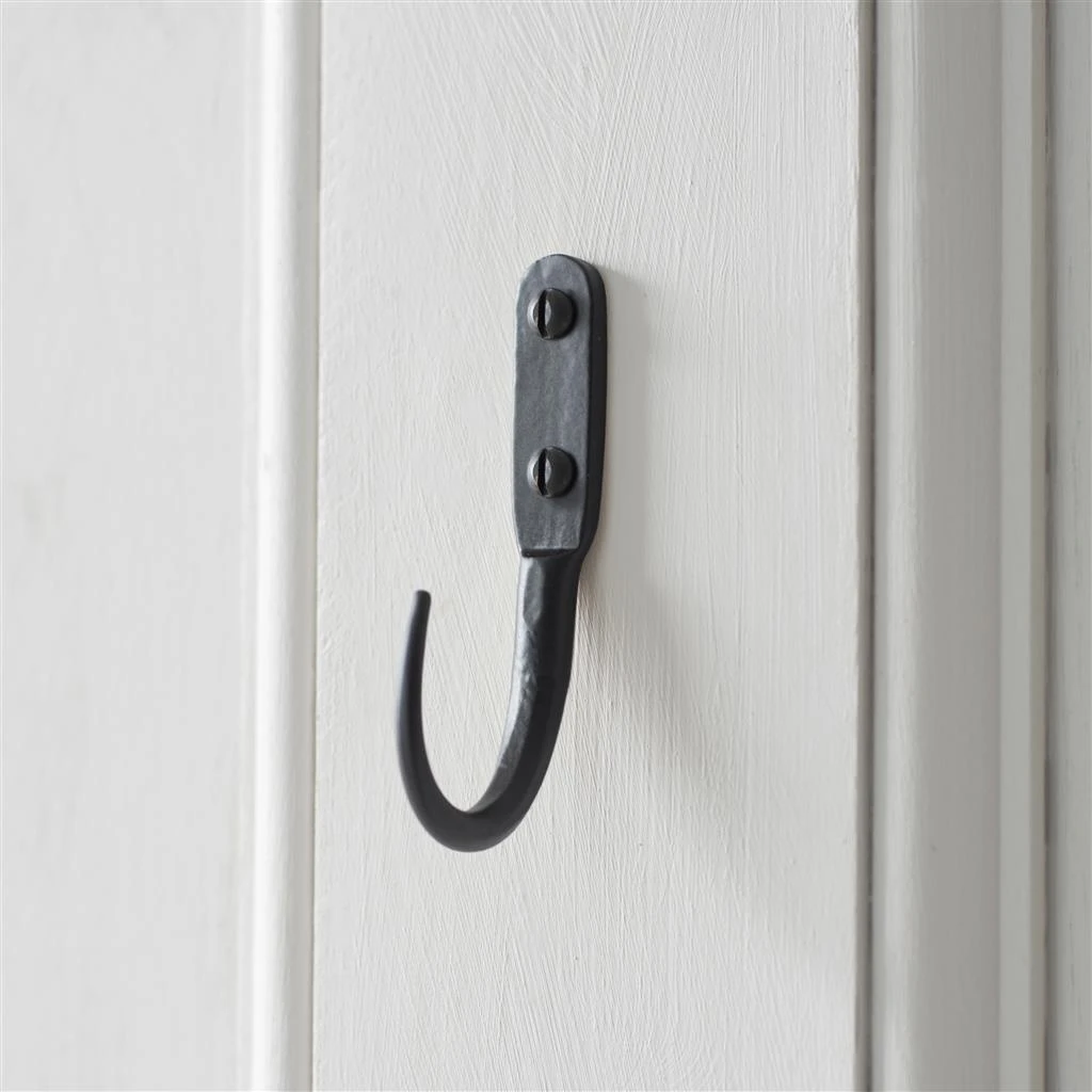 9cm Barn Wall Hook In Matt Black 5 9cm Barn Wall Hook In Matt Black - Image 3