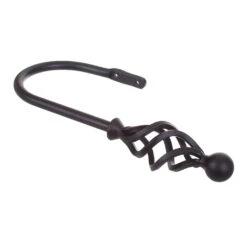 Large Cage & Ball Holdback In Beeswax