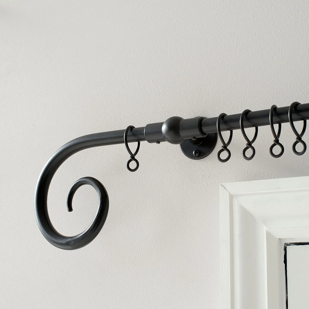 1.5m 16mm Crook Pole Pack In Matt Black 4 1.5m 16mm Crook Pole Pack In Matt Black - Image 2