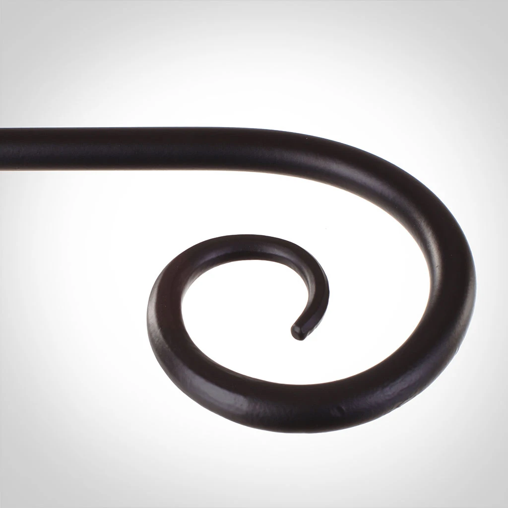 1.5m 16mm Crook Pole Pack In Matt Black 7 1.5m 16mm Crook Pole Pack In Matt Black - Image 5