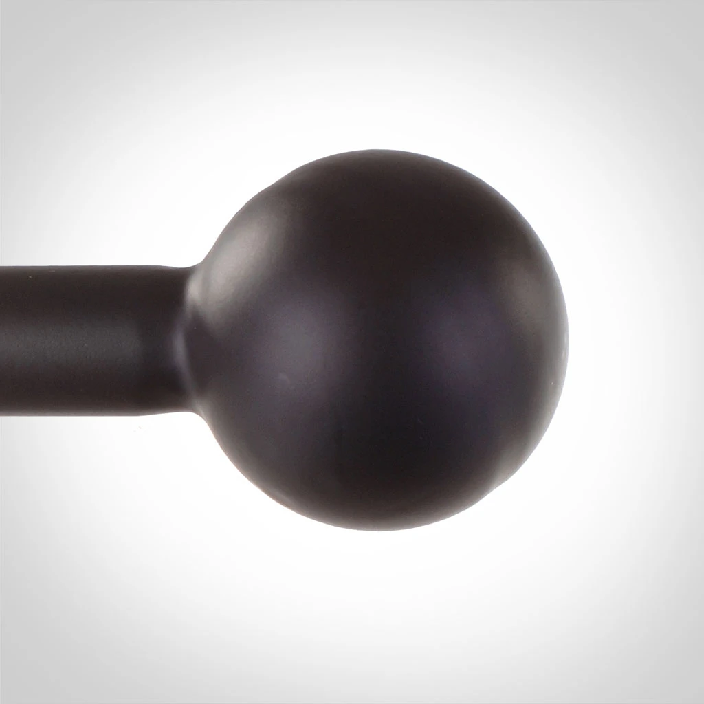 2m 16mm Cannonball Pole Pack In Matt Black 7 2m 16mm Cannonball Pole Pack In Matt Black - Image 5